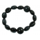 Blue Tiger's Eye flat round beads Bracelet