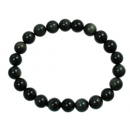 Rainbow obsidian round beads bracelet Rainbow obsidian round beads bracelet