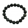 Rainbow obsidian round beads bracelet