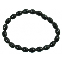 Rainbow obsidian barrel beads bracelet Rainbow obsidian barrel beads bracelet