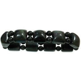 Rainbow obsidian DD beads bracelet Rainbow obsidian DD beads bracelet