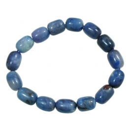 Blue Sugilite barrel beads bracelet Blue Sugilite barrel beads bracelet
