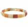 Fire Opal DD beads bracelet