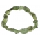 Moldavite natural raw beads bracelet