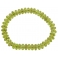 Peridot flat beads bracelet