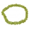 Peridot irregular beads bracelet