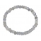 Iolite faceted flat beads bracelet