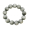 Gray Tiger's Eye round beads Bracelet