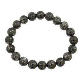 Black Tourmaline Quartz round beads bracelet Black Tourmaline Quartz round beads bracelet