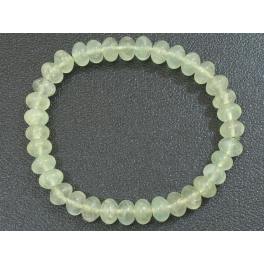 Green Garnet flat beads bracelet Green Garnet flat beads bracelet