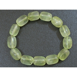 Green Garnet barrel beads bracelet Green Garnet barrel beads bracelet