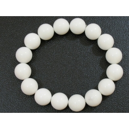 White Conch Shell round beads bracelet White Conch Shell round beads bracelet