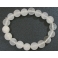 White Rabbit Hair Crystal round beads bracelet