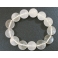 White Rabbit Hair Crystal round beads bracelet