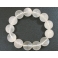 White Rabbit Hair Crystal round beads bracelet