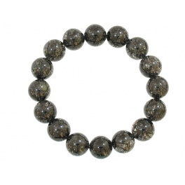 Black Tourmaline Quartz round beads bracelet Black Tourmaline Quartz round beads bracelet