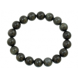 Rainbow obsidian round beads bracelet Rainbow obsidian round beads bracelet