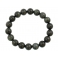 Rainbow obsidian round beads bracelet