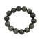 Rainbow obsidian round beads bracelet