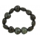 Rainbow obsidian heart beads bracelet