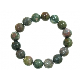 Bloodstone round beads bracelet Bloodstone round beads bracelet