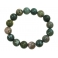Bloodstone round beads bracelet