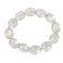 Silver Rutilated Quartz marquise beads bracelet