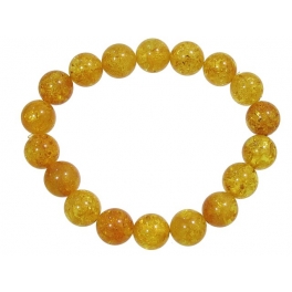 Amber round beads Bracelet Amber round beads Bracelet