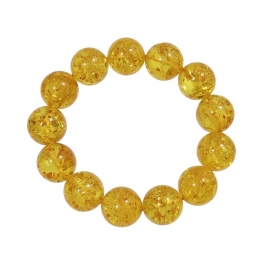 Amber round beads Bracelet Amber round beads Bracelet