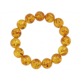 Amber round beads Bracelet Amber round beads Bracelet