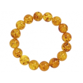 Amber round beads Bracelet Amber round beads Bracelet