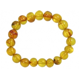 Amber round beads Bracelet Amber round beads Bracelet