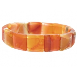 Red Chalcedony DD beads bracelet Red Chalcedony DD beads bracelet