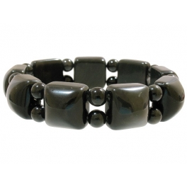 Obsidian DD beads bracelet Obsidian DD beads bracelet