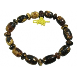 Copal barrel beads Bracelet Copal barrel beads Bracelet