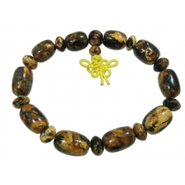 Copal barrel beads Bracelet Copal barrel beads Bracelet