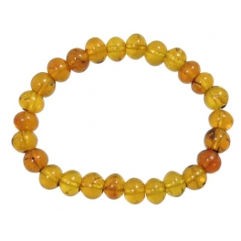 Copal flat beads Bracelet Copal flat beads Bracelet