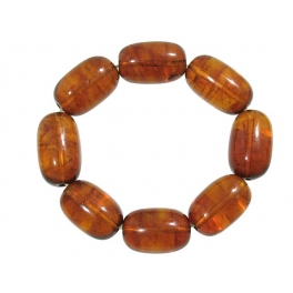 Copal barrel beads Bracelet Copal barrel beads Bracelet