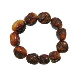 Copal irregular beads Bracelet Copal irregular beads Bracelet