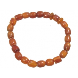 Copal barrel beads Bracelet Copal barrel beads Bracelet