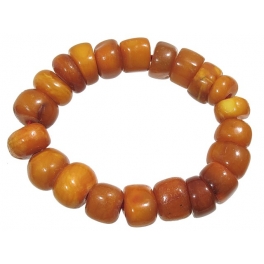 Copal barrel beads Bracelet Copal barrel beads Bracelet