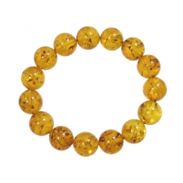 Amber round beads Bracelet Amber round beads Bracelet