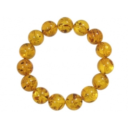 Amber round beads Bracelet Amber round beads Bracelet
