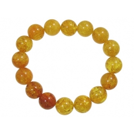 Amber round beads Bracelet Amber round beads Bracelet