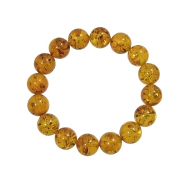 Amber round beads Bracelet Amber round beads Bracelet