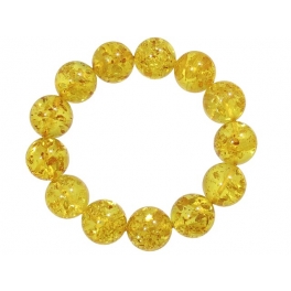 Amber round beads Bracelet Amber round beads Bracelet