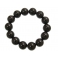 Garnet round beads bracelet