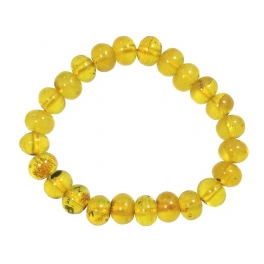 Copal flat beads Bracelet Copal flat beads Bracelet