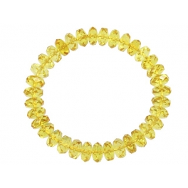 Copal faceted flat beads Bracelet Copal faceted flat beads Bracelet