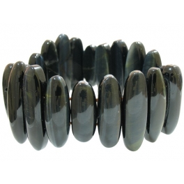 Blue Tiger's Eye DD beads Bracelet Blue Tiger's Eye DD beads Bracelet